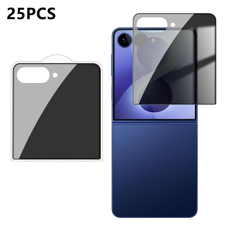 25pcs High-Aluminum Full-Coverage Anti-Fingerprint Screen-Printed Privacy Tempered Glass Film, For Galaxy A08 4G / 5G, For Galaxy A18 4G / 5G, For Galaxy M47 5G, For Galaxy Z Fold8 5G Outer Screen, For Galaxy Z Fold8 Ultra 5G Outer Screen              ...