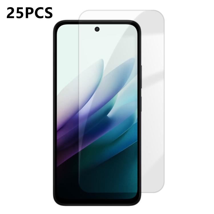 25pcs High-Aluminum Semi-Screen Anti-Fingerprint HD Tempered Glass Film, For Xiaomi 17 Max 5G, For Redmi K90 Max 5G, For Xiaomi 17 Ultra, For Redmi K90, For Redmi K90 Pro Max, For Xiaomi 17 Pro Max, For Redmi Note 15 Pro 5G Global 163.6mm              ...