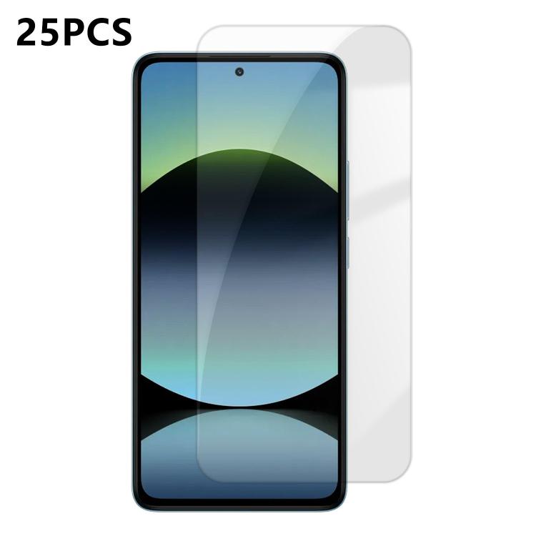 25pcs High-Aluminum Semi-Screen Anti-Fingerprint HD Tempered Glass Film, For Xiaomi 17 Max 5G, For Redmi K90 Max 5G, For Xiaomi 17 Ultra, For Redmi K90, For Redmi K90 Pro Max, For Xiaomi 17 Pro Max, For Redmi Note 15 Pro 5G Global 163.6mm              ...