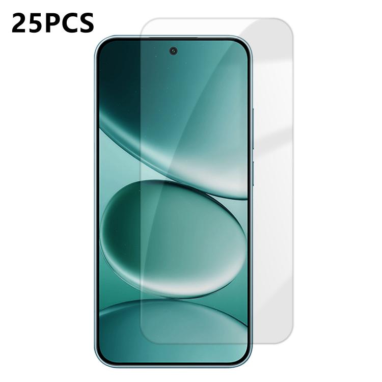 25pcs High-Aluminum Semi-Screen Anti-Fingerprint HD Tempered Glass Film, For Xiaomi 17 Max 5G, For Redmi K90 Max 5G, For Xiaomi 17 Ultra, For Redmi K90, For Redmi K90 Pro Max, For Xiaomi 17 Pro Max, For Redmi Note 15 Pro 5G Global 163.6mm              ...