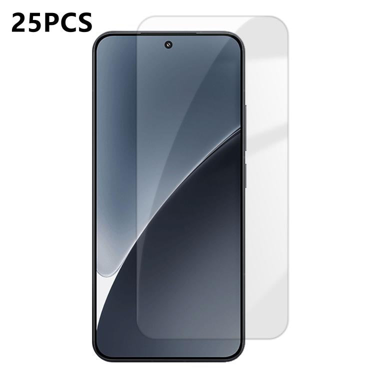 25pcs High-Aluminum Semi-Screen Anti-Fingerprint HD Tempered Glass Film, For Xiaomi 17 Max 5G, For Redmi K90 Max 5G, For Xiaomi 17 Ultra, For Redmi K90, For Redmi K90 Pro Max, For Xiaomi 17 Pro Max, For Redmi Note 15 Pro 5G Global 163.6mm              ...