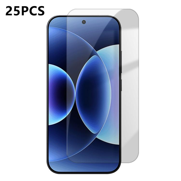 25pcs High-Aluminum Semi-Screen Anti-Fingerprint HD Tempered Glass Film, For Xiaomi 17 Max 5G, For Redmi K90 Max 5G, For Xiaomi 17 Ultra, For Redmi K90, For Redmi K90 Pro Max, For Xiaomi 17 Pro Max, For Redmi Note 15 Pro 5G Global 163.6mm              ...