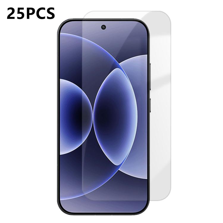 25pcs High-Aluminum Semi-Screen Anti-Fingerprint HD Tempered Glass Film, For Xiaomi 17 Max 5G, For Redmi K90 Max 5G, For Xiaomi 17 Ultra, For Redmi K90, For Redmi K90 Pro Max, For Xiaomi 17 Pro Max, For Redmi Note 15 Pro 5G Global 163.6mm              ...