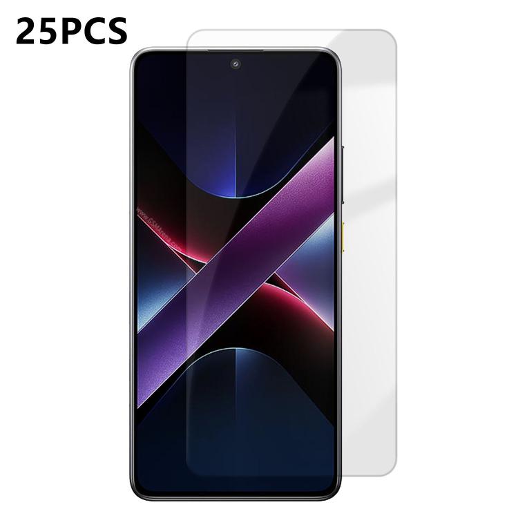 25pcs High-Aluminum Semi-Screen Anti-Fingerprint HD Tempered Glass Film, For Xiaomi 17 Max 5G, For Redmi K90 Max 5G, For Xiaomi 17 Ultra, For Redmi K90, For Redmi K90 Pro Max, For Xiaomi 17 Pro Max, For Redmi Note 15 Pro 5G Global 163.6mm              ...