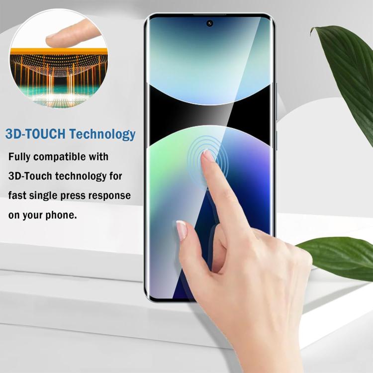25pcs High-Aluminum Full-Coverage Anti-Fingerprint Screen-Printed HD Curved Tempered Glass Film, For Redmi Note 15 4G / 5G Global 164mm, For Redmi Note 15 Pro+ Global 163.3mm, For Xiaomi 15S Pro, For Xiaomi Poco X7, For Xiaomi 15 Ultra, For Xiaomi 15 P...