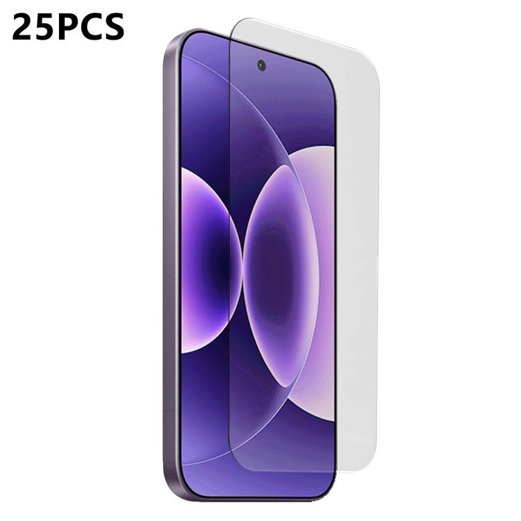 25pcs 3D Curved Semi-Screen No White Border High-Alumina Full Glue HD Tempered Glass Film, For Xiaomi Poco F8 Ultra, For Xiaomi Poco F8 Pro, For Xiaomi 17 Pro Max, For Xiaomi 17 Pro, For Xiaomi 17, For Xiaomi Poco F7 Ultra, For Xiaomi Poco F7 Pro