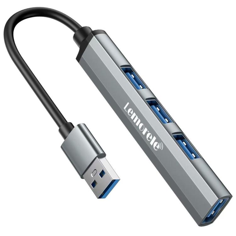 Lemorele TC53 Type-C Hub 1×USB3.0 and 3×USB2.0 4-Port Splitter