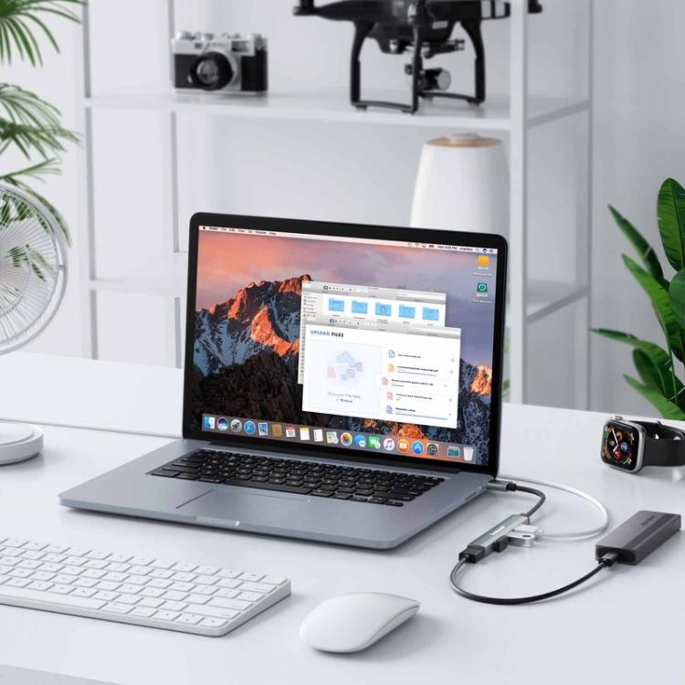 Lemorele TC53 Type-C Hub 1×USB3.0 and 3×USB2.0 4-Port Splitter