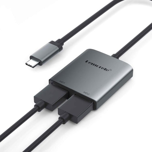 Lemorele TC21 Type-C Hub Multi-port Expansion High Speed Data Portable Adapter