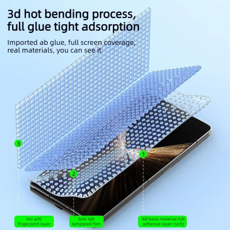 3D Curved Full Glue Full-Screen Easy Install Box Dust-Free Anti-Fingerprint Tempered Glass Film, For Xiaomi 17 Ultra, For Redmi K90, For Redmi K90 Pro Max, For Xiaomi 17 Pro Max, For Xiaomi 17 Pro, For Xiaomi 17