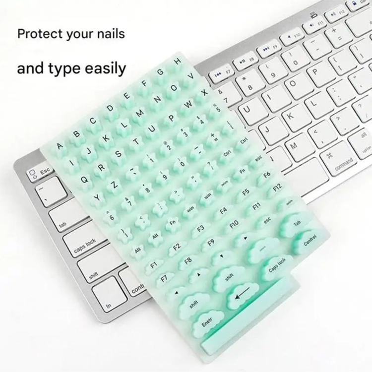 Keycaps for Typing with Long Nails