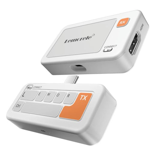 Lemorele P400 Wireless Video Transmission USB-C Transmitter 1080P HDMI-compatible Adapter