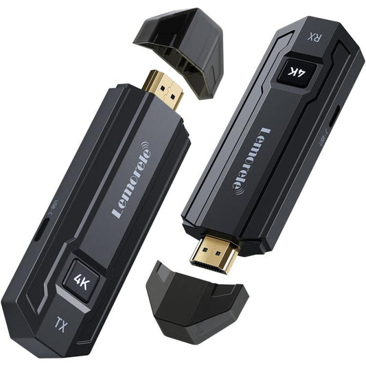 Lemorele P50 1 Receiver 8 Transmitters HDMI-compatible Wireless Set 4K 50M WiFi Presentation Adapter