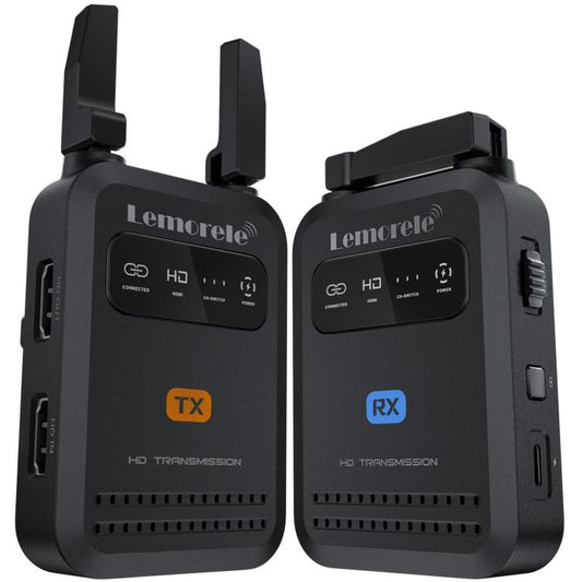 Lemorele R5000 Wireless Video Transmitter 1 In 1 Loop Out 1TX To 4RX 1080P 200M HDMI-compatible Extender