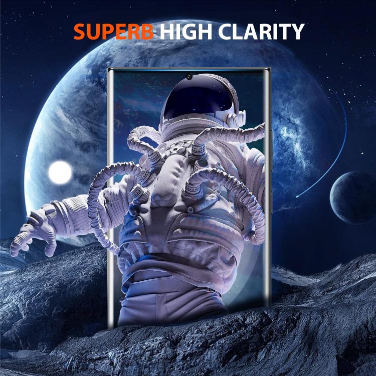 10pcs Kalebol Curved Full Glue High-Aluminum Full-Coverage Anti-Fingerprint Screen-Printed HD Tempered Glass Film, For Galaxy S25 5G, For Galaxy S25+ 5G, For Galaxy S25 Ultra 5G, For Galaxy S24 Ultra 5G, For Galaxy S24+ 5G, For Galaxy S24 5G           ...