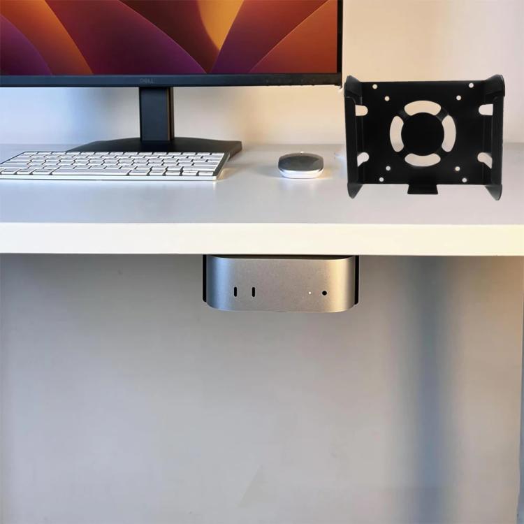 For Mac Mini M4/M4 Pro 2024 Smart Host Full Metal Wall Mount Rack, For Mac Mini M4/M4 Pro 2024