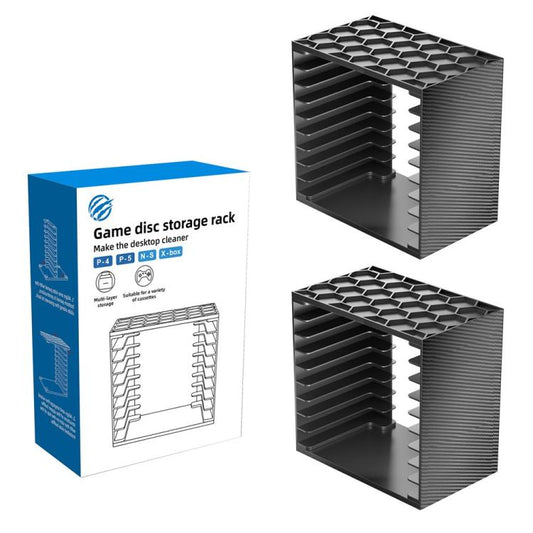 For Nintendo Switch / PS5 / PS4 / XBOX 2pcs Game Disc Storage Tower DIY Modular
