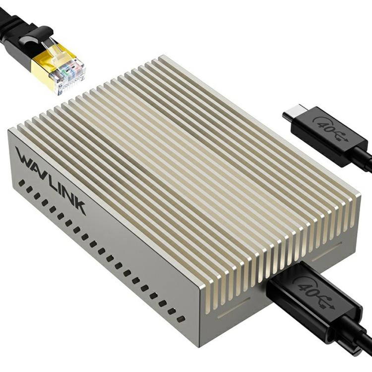 WAVLINK NWU342G Aluminum Alloy RJ45 Network Converter 10Gbps Ethernet Adapter