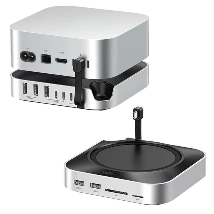 UGREEN CM841-65487 11-in-1 M.2 NVMe SSD Enclosure Docking Station for Mac Mini M4 / M4 Pro, CM841-65487