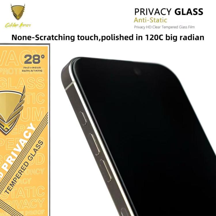 10pcs OG Golden Armor Anti-Static High-Aluminium Screen-Printed Privacy Tempered Glass Film, For Redmi K90 Max, For Xiaomi Poco C81x 4G, For Xiaomi Poco C81 Pro 4G, For Redmi R70m, For Redmi R70, For Xiaomi Poco C85x 5G, For Redmi 15a 5G               ...