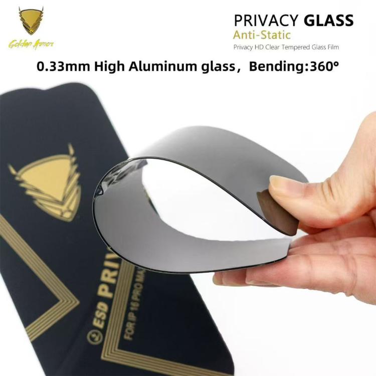 10pcs OG Golden Armor Anti-Static High-Aluminium Screen-Printed Privacy Tempered Glass Film, For Redmi K90 Max, For Xiaomi Poco C81x 4G, For Xiaomi Poco C81 Pro 4G, For Redmi R70m, For Redmi R70, For Xiaomi Poco C85x 5G, For Redmi 15a 5G               ...