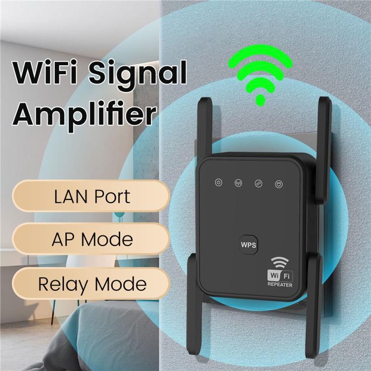 RE300F Home Office Wireless Network Signal Booster 300Mbps, US Plug, EU Plug
