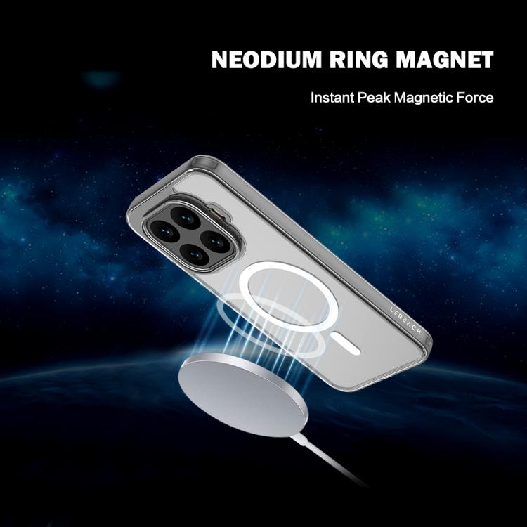 LeReach 3 in 1 Magnetic Phone Case with Lens Film & Screen HD Tempered Film, For Xiaomi 17T Pro 5G, For Xiaomi 17T 5G
