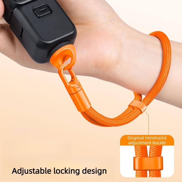 Anti-Loss Self-Locking Adjustable Camera Wrist Lanyard, For Insta360 Luna Ultra