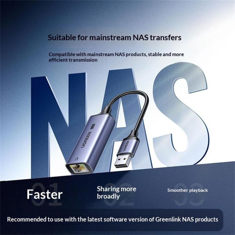 UGREEN CM648-25051 2.5G Network Adapter USB to RJ45 Ethernet Converter, CM648-25051