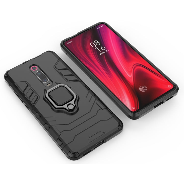 PC + TPU Shockproof Protective Case with Magnetic Ring Holder for Xiaomi 9T / 9T Pro, For Xiaomi 9T
