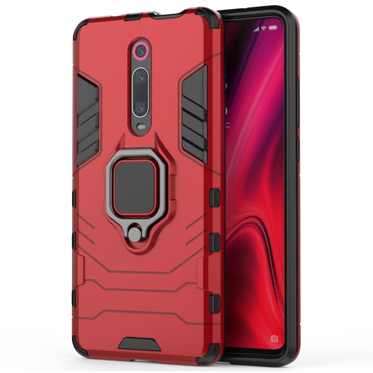 PC + TPU Shockproof Protective Case with Magnetic Ring Holder for Xiaomi 9T / 9T Pro, For Xiaomi 9T