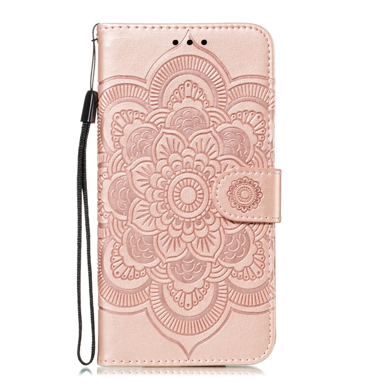 Mandala Embossing Pattern Horizontal Flip Leather Case for iPhone XI（2019）, with Holder & Card Slots & Wallet & Photo Frame &  Lanyard, For iPhone 11 Pro, For iPhone 11 Pro Max
