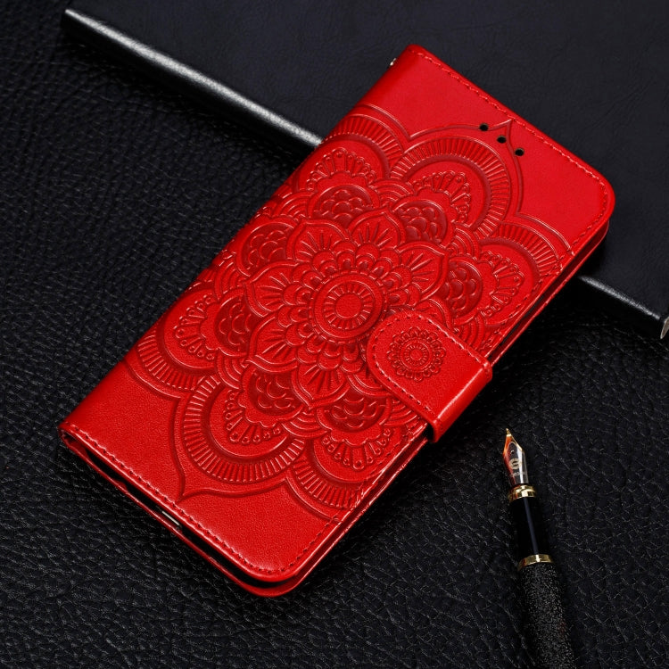 Mandala Embossing Pattern Horizontal Flip Leather Case for iPhone XI（2019）, with Holder & Card Slots & Wallet & Photo Frame &  Lanyard, For iPhone 11 Pro, For iPhone 11 Pro Max