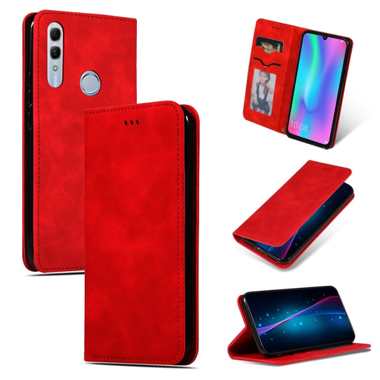 Retro Skin Feel Business Magnetic Horizontal Flip Leather Case for Huawei Honor 10 Lite / Honor 20 Lite / Honor 10i / Honor 20i, For Honor 10 Lite