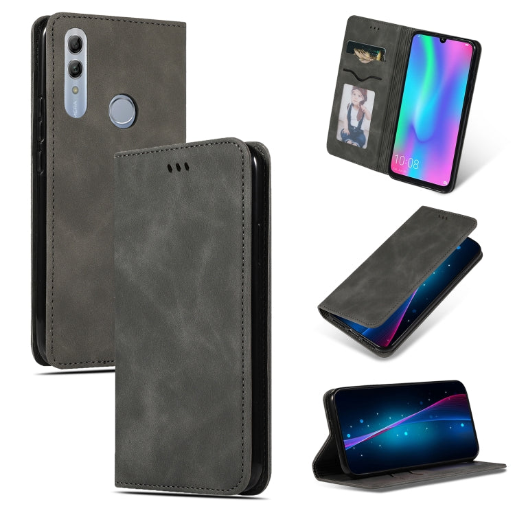 Retro Skin Feel Business Magnetic Horizontal Flip Leather Case for Huawei Honor 10 Lite / Honor 20 Lite / Honor 10i / Honor 20i, For Honor 10 Lite