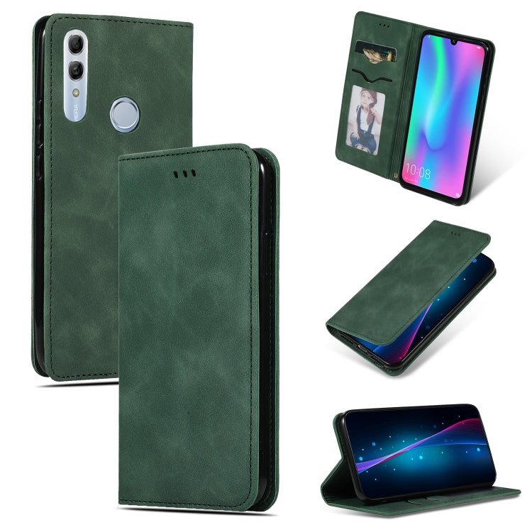 Retro Skin Feel Business Magnetic Horizontal Flip Leather Case for Huawei Honor 10 Lite / Honor 20 Lite / Honor 10i / Honor 20i, For Honor 10 Lite