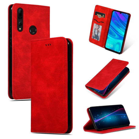 Retro Skin Feel Business Magnetic Horizontal Flip Leather Case for Huawei P Smart 2019 & P Smart Plus 2019 & Mate 30 Lite, For Huawei P Smart 2019