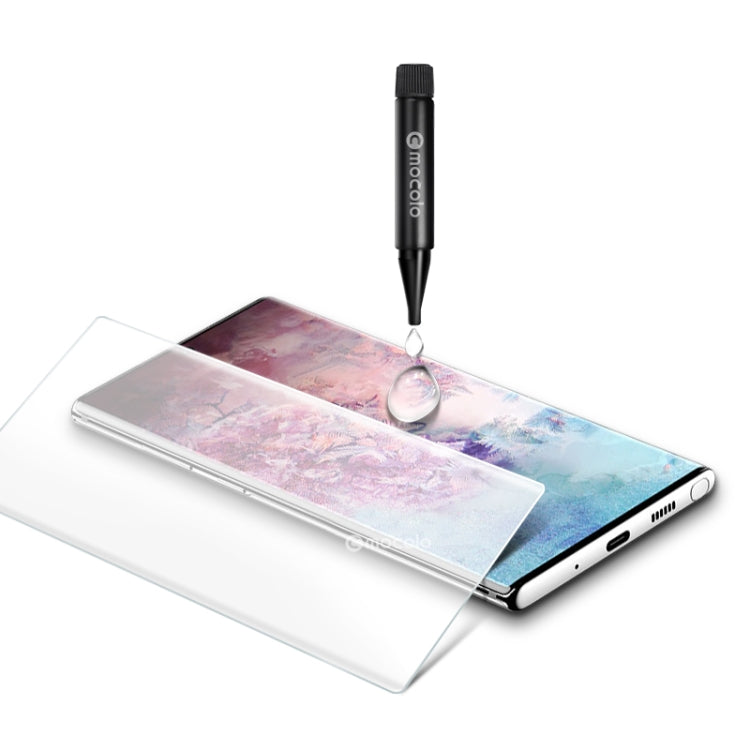 mocolo 9H 3D Case friendly UV Screen Film for, Galaxy Note 10, Galaxy Note 10+