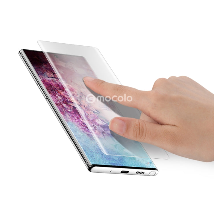 mocolo 9H 3D Case friendly UV Screen Film for, Galaxy Note 10, Galaxy Note 10+