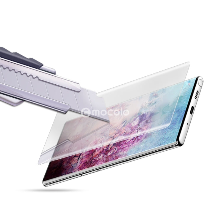 mocolo 9H 3D Case friendly UV Screen Film for, Galaxy Note 10, Galaxy Note 10+