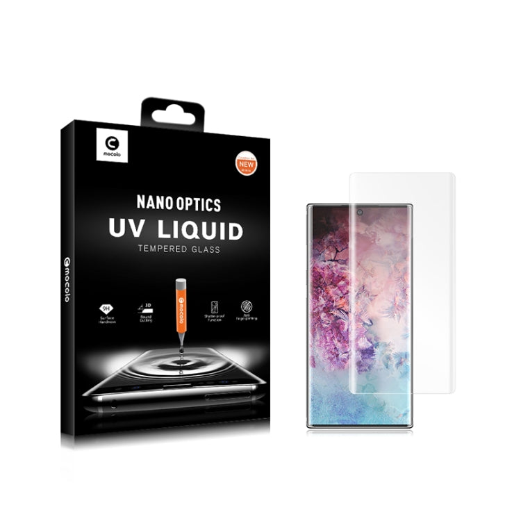 mocolo 9H 3D Case friendly UV Screen Film for, Galaxy Note 10, Galaxy Note 10+