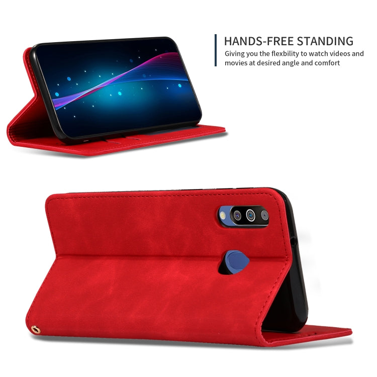 Retro Skin Feel Business Magnetic Horizontal Flip Leather Case for Galaxy M30 / A40s, For Galaxy M30