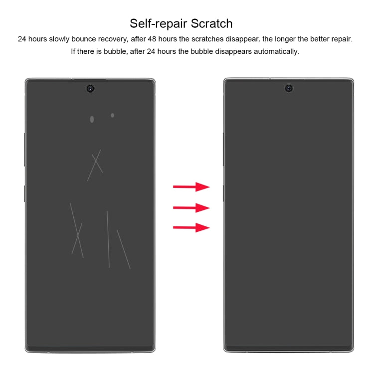 ENKAY Hat-Prince 0.1mm 3D Full Screen Protector Explosion-proof Hydrogel Film for, For Galaxy Note10, For Galaxy Note10+