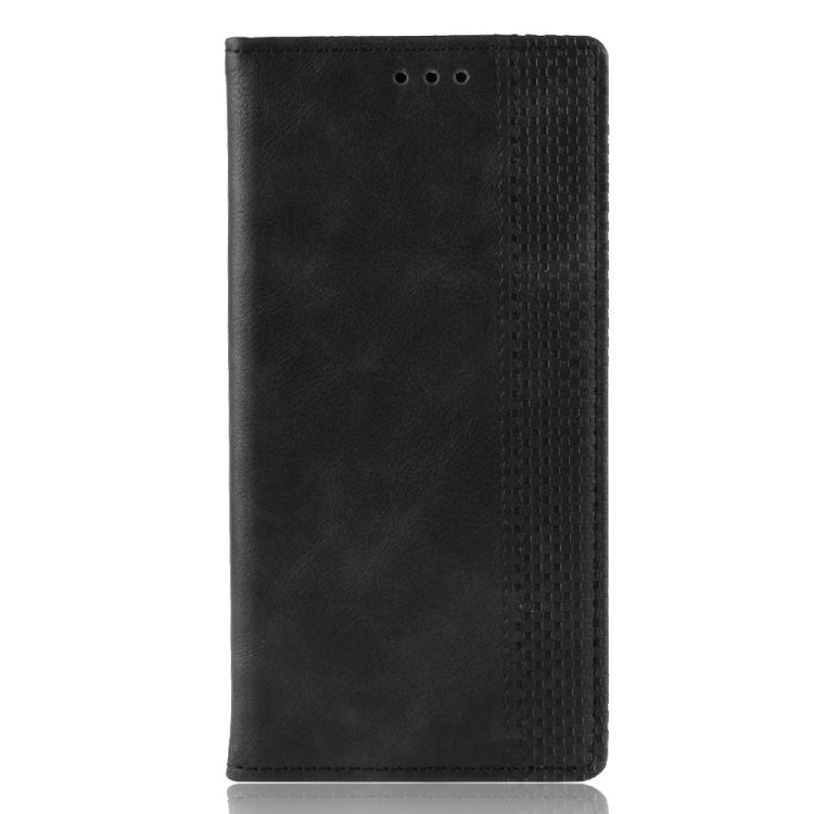 Magnetic Buckle Retro Crazy Horse Texture Horizontal Flip Leather Case for Galaxy Xcover 4s / Xcover 4  , with Holder & Card Slots & Photo Frame, For Galaxy Xcover 4s