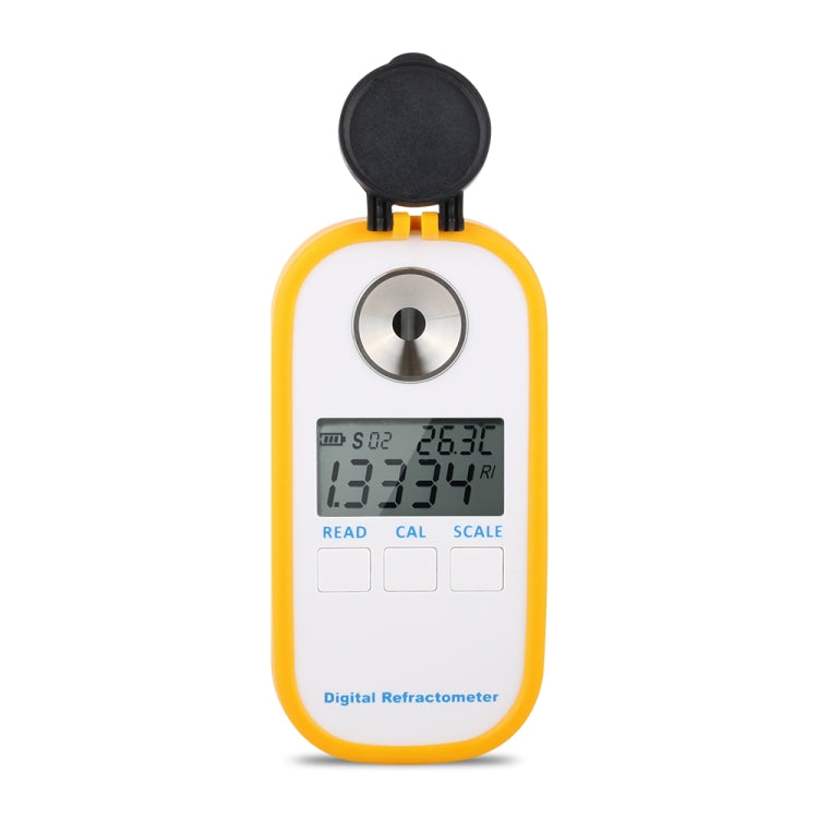 DR201 Digital Salt Refractometer Salinity Specific Gravity Meter 0~28% Refractometer Food Salt Content Tester Sodium Chloride NaCl, DR201