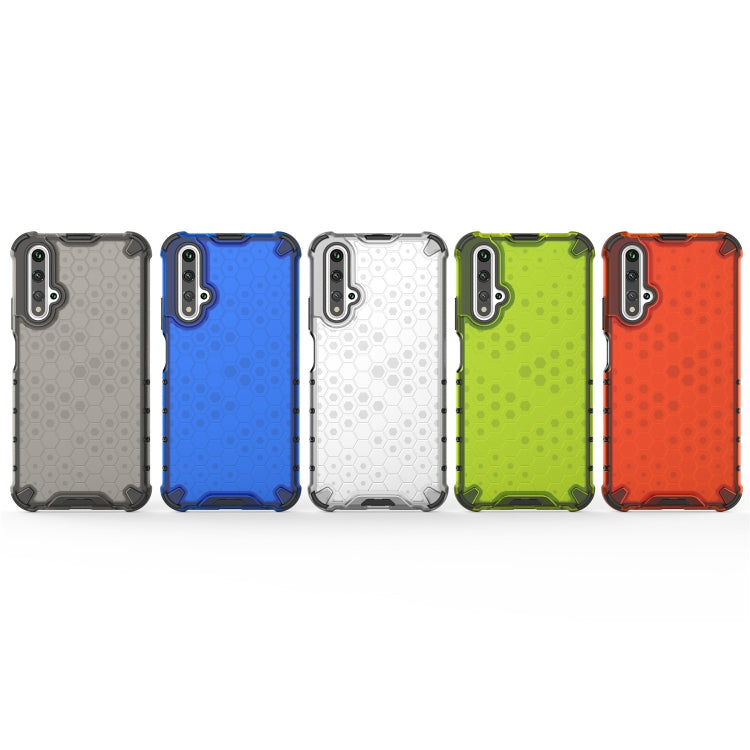 For Huawei Nova 5T Shockproof Honeycomb PC + TPU Case