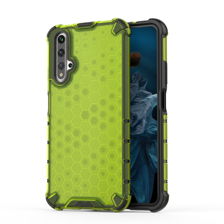 For Huawei Nova 5T Shockproof Honeycomb PC + TPU Case
