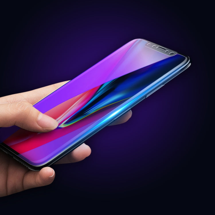mocolo 0.33mm 9H 2.5D Full Glue Anti Blue-ray Tempered Glass Film, For iPhone 11 / XR, For iPhone 11 Pro / XS / X, For iPhone 11 Pro Max / XS Max