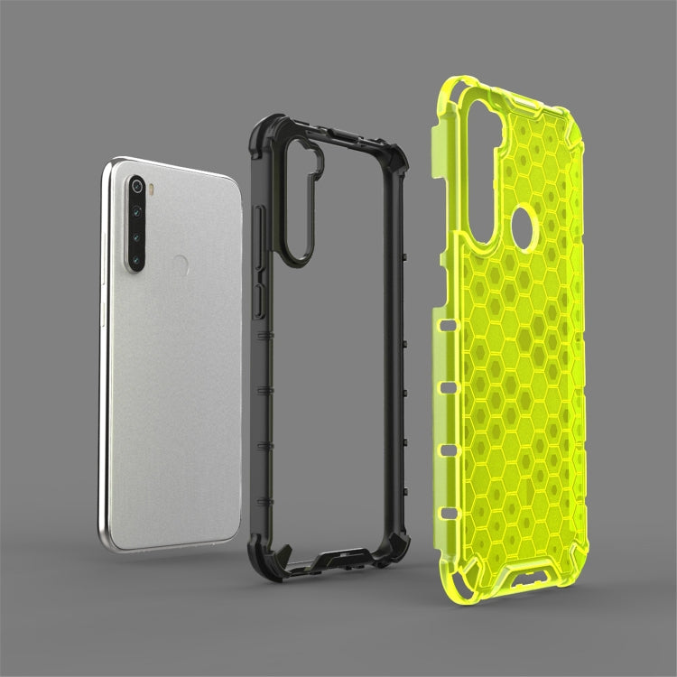 For Redmi Note 8 Shockproof Honeycomb PC + TPU Case
