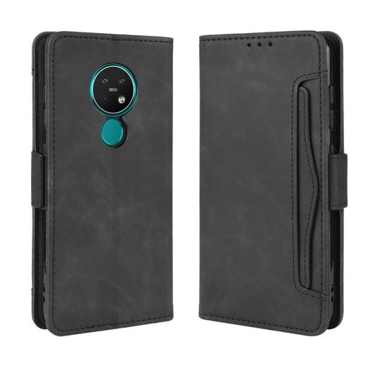 For Nokia 7.2 / 6.2 Wallet Style Skin Feel Calf Pattern Leather Case ，with Separate Card Slot, For Nokia 7.2 / 6.2